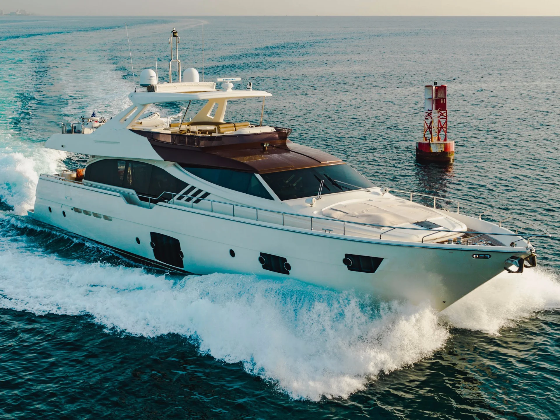 87' Ferretti – Top Shelf — photo 1